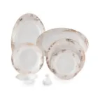 سرویس چینی 35 پارچه غذاخوری کلودیا