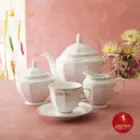 سرویس غذاخوری چینی زرین نئوکلاسیک طرح گلاریس
