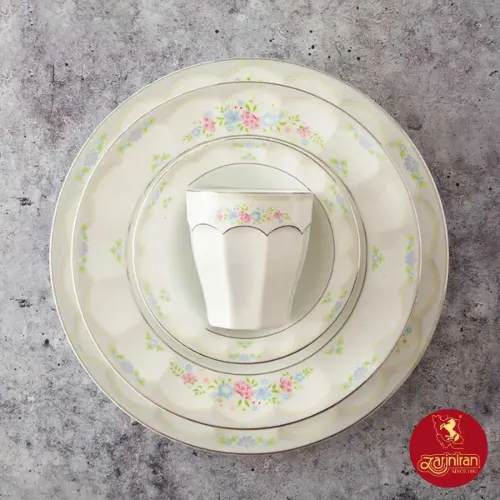 سرویس چینی زرین 103 پارچه کامل گلاریس