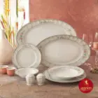 سرویس غذاخوری چینی زرین نئوکلاسیک طرح گلاریس