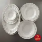 مشخصات سرویس غذاخوری چینی زرین نئوکلاسیک هوراند پلاتینی 6 نفره