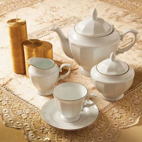 چینی-زرین-سرویس-چایخوری-نئوکلاسیک-طرح-لومیو مدرن