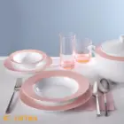 قیمت سرویس چینی ماربل 12 نفره چینی زرین رادیانس 102 پارچه