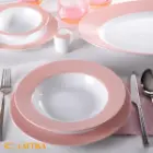 خرید سرویس چینی ماربل 12 نفره چینی زرین رادیانس 102 پارچه