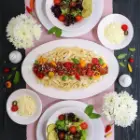 طراحی سرویس مریدین صورتی چینی زرین شهرزاد 6 نفره