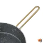 تابه-تک-دسته-گرانیتی--کاج-نچسب-فلورا-طلایی