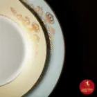 سرویس غذاخوری چینی زرین شهرزاد طرح برلیانت کوئین 6 نفره