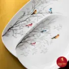 مشخصات سرویس 27 پارچه غذاخوری چینی زرین ایتالیا اف طرح رسپینا 6 نفره