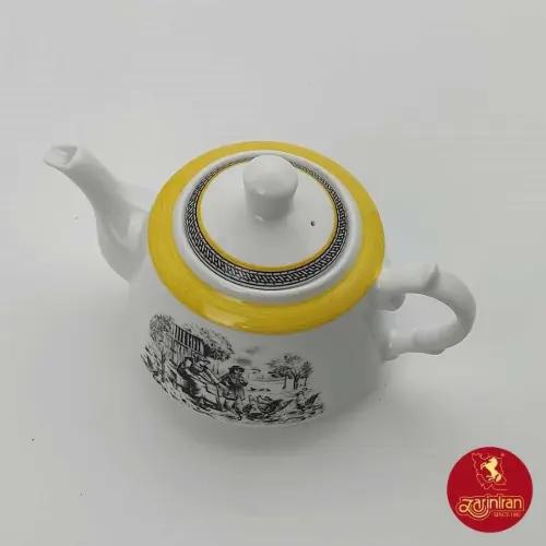 قوری لندنی چیمی زرین طرح ویلیج