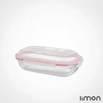 ظرف-شیشه-ای-بیضی-سرو-و-نگهداری-دربدار-500-میلی-لیتر-لیمون
