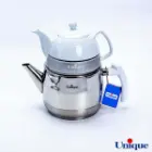 ست کتری و قوری تک دسته استیل یونیک UN-7285
