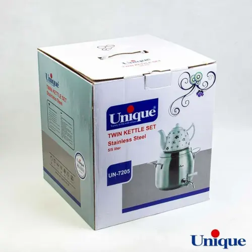 کتری و قوری 5.5 لیتر استیل یونیک UN-7205