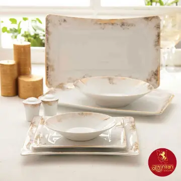 چینی-زرین-سرویس-6-نفره-30-پارچه-وینچی-الیسه-طرح-کلودیا