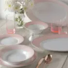 سرویس شش نفره ژانتی صورتی