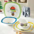 چینی زرین سرویس کودک 5 پارچه ساوانا