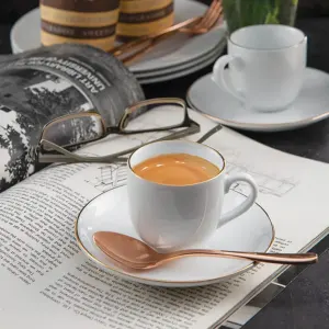سرویس 12 پارچه قهوه خوری طرح زرین
