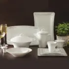 چینی زرین 12 نفره وینچی اسپاتی پلاتینی