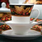 طراحی ارگونومیک سرویس چینی 108 پارچه کامل غذاخوری شهرزاد چینی زرین سیمرغ