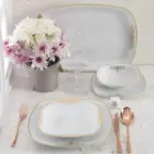 چینی زرین 6 نفره مونت کارلو طلایی