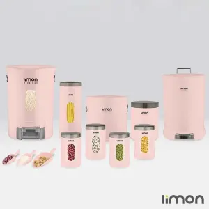 قیمت سرویس آشپزخانه گرد لیمون 9 پارچه لیمون درب شفاف