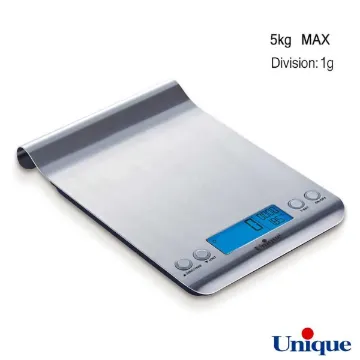 ترازوی آشپزخانه دیجیتال استیل یونیک UN-6502
