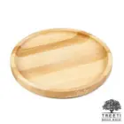 سینی چوبی تریتی گرد 30 سانتی بدون دسته S2512