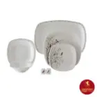 سرویس با کیفیت 27 پارچه غذاخوری چینی زرین ایتالیا اف طرح رسپینا 6 نفره