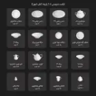 اقلام سرویس 108 پارچه شهرزاد چینی زرین
