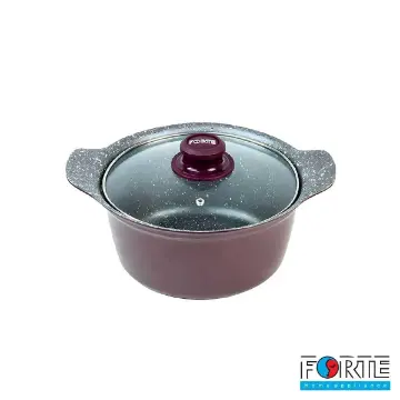 قابلمه سایز 20 کاترینا فورته رنگ بادمجانی