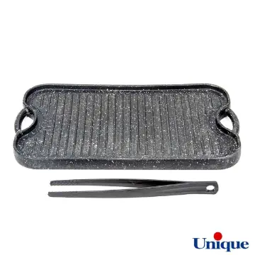 تابه گریل چدنی یونیک مستطیل 42 سانتیمتری UN-6013