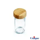ظرف ادویه درب چوبی یونیک