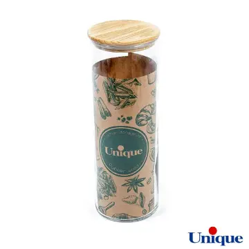 نمایش جزئیات برای بانکه حبوبات درب چوبی 1800 میلی لیتر یونیک UN-1314 بانکه حبوبات شیشه ای درب چوبی 1200 یونیک UN-1314