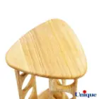 ست جا ادویه ای گردان چوبی یونیک مثلثی 12 تایی UN-6113