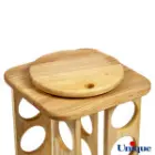 ست جاادویه ای گردان چوبی یونیک مربع 12 تایی UN-6111