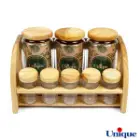 ست پاسماوری چوبی یونیک دو طبقه UN-6129