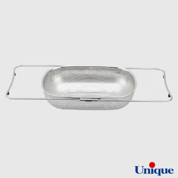 نمایش جزئیات برای آبکش و سبد سینک استیل یونیک SS-4080 خارجی آبکش و سبد سینک استیل یونیک SS-4080 خارجی