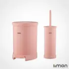 سطل و فرچه درب رنگی لیمون