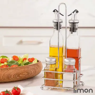 ست آبلیمو خوری و نمک پاش مربع لیمون