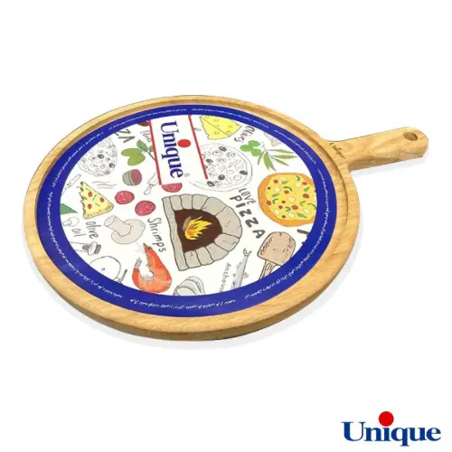 تخته سرو پیتزا گرد دسته دار یونیک UN-3483