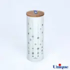 سرویس آشپزخانه 19 پارچه فانتزی درب بامبو طرح ستاره آویز یونیک UN-8096