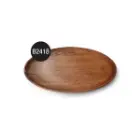 بشقاب چوبی گرد تیریتی متوسط 24 سانتی B2418