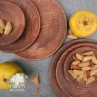 بشقاب چوبی گرد تیریتی کوچک B2415