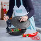 fleti تابه وک چدن نالینو مدل فلتی سایز 28