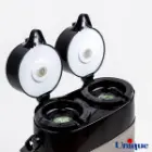 فلاسک دوقلو 1 لیتر استیل شیشه دار یونیک UN-9040