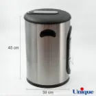 سطل برنج 10 کیلویی استیل یونیک پیمانه دار UN-4440