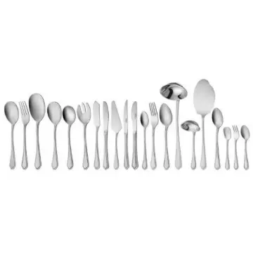نمایش جزئیات برای سرویس 116 پارچه ناب استیل مدل ونیز جعبه چوبی استیل براق سرویس 116 پارچه ناب استیل ونیز کادویی