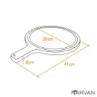 تخته سرو پیتزا تخت چوبی نارون متوسط R2927