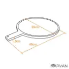 تخته سرو پیتزا تخت چوبی نارون بزرگ R2925
