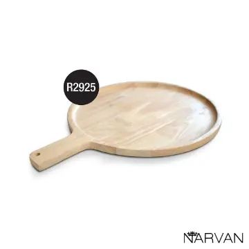 تخته سرو پیتزا تخت چوبی نارون بزرگ R2925