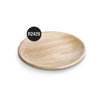 بشقاب-تخت-چوبی-گرد-نارون-بزرگ-R2429